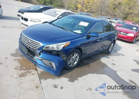 2017 Hyundai Sonata z USA, uszkodzony, nr VIN 5NPE24AFXHH501714